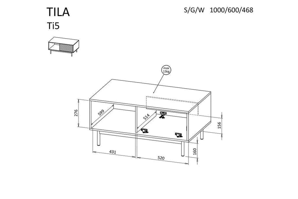 Tila Ti5 Coffee Table
