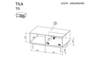 Tila Ti5 Coffee Table