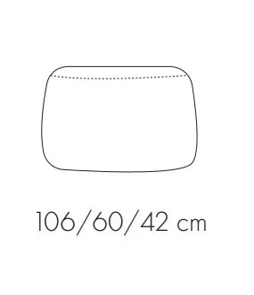 Tomino Footstool dimensions
