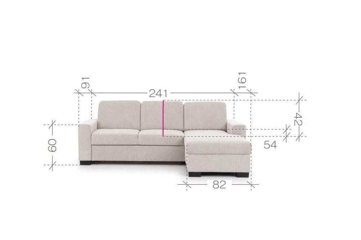 Torentino Corner Sofa Bed
