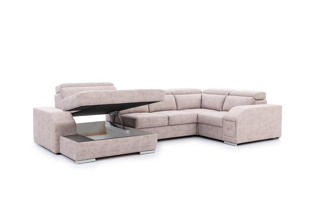 Tulon U Shape Corner Sofa Bed