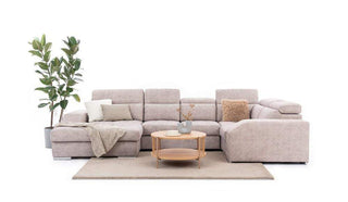 Tulon U Shape Corner Sofa Bed - Msofas LTD