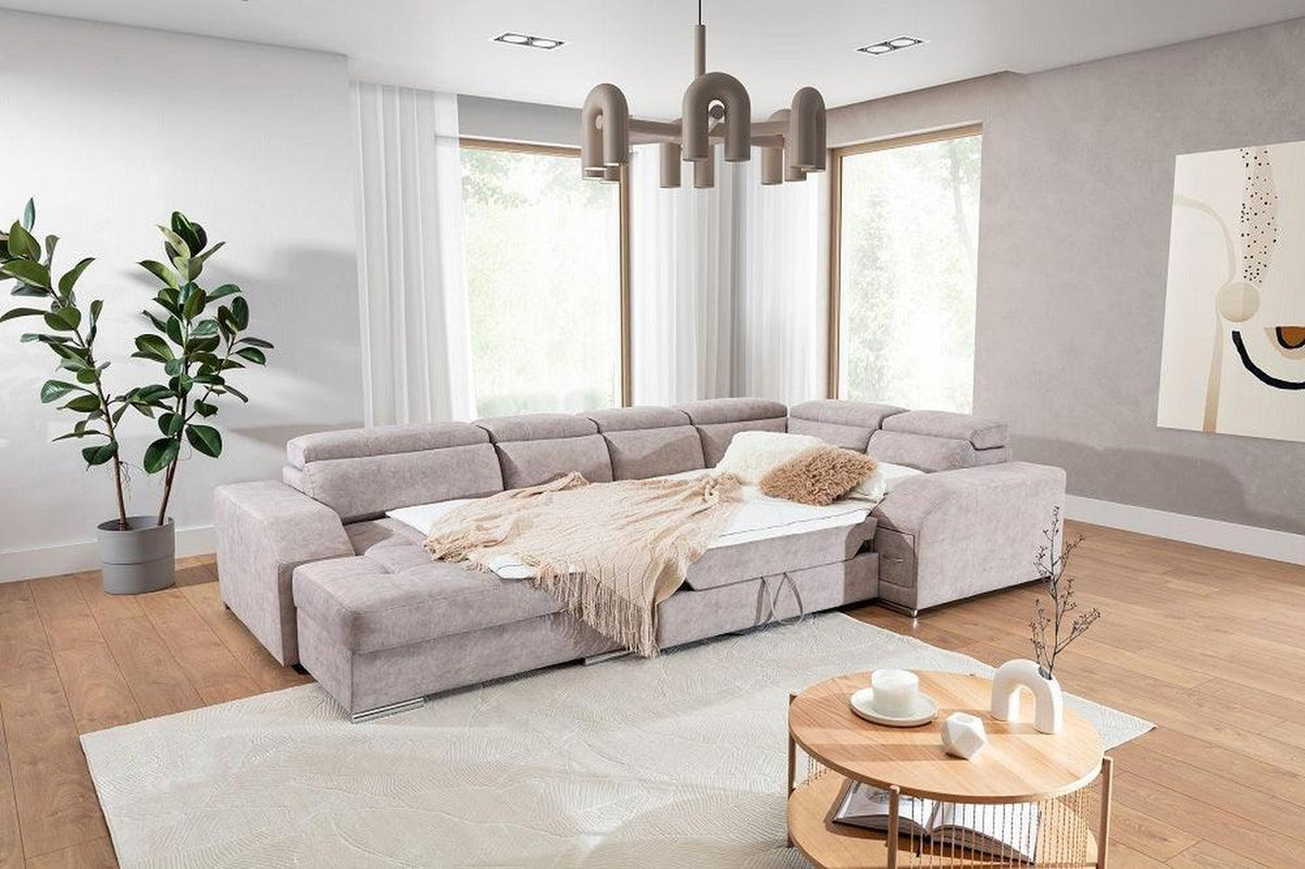 Tulon U Shape Corner Sofa Bed