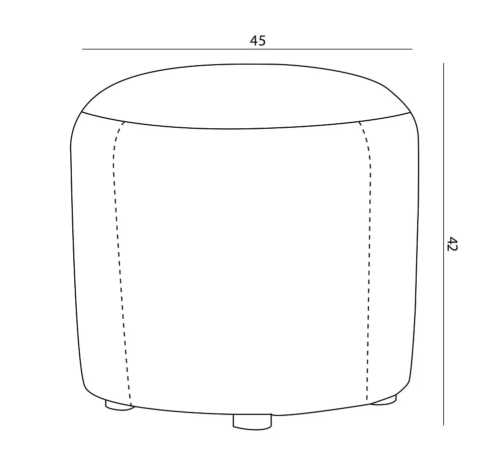 Varesso Mini Footstool dimensions