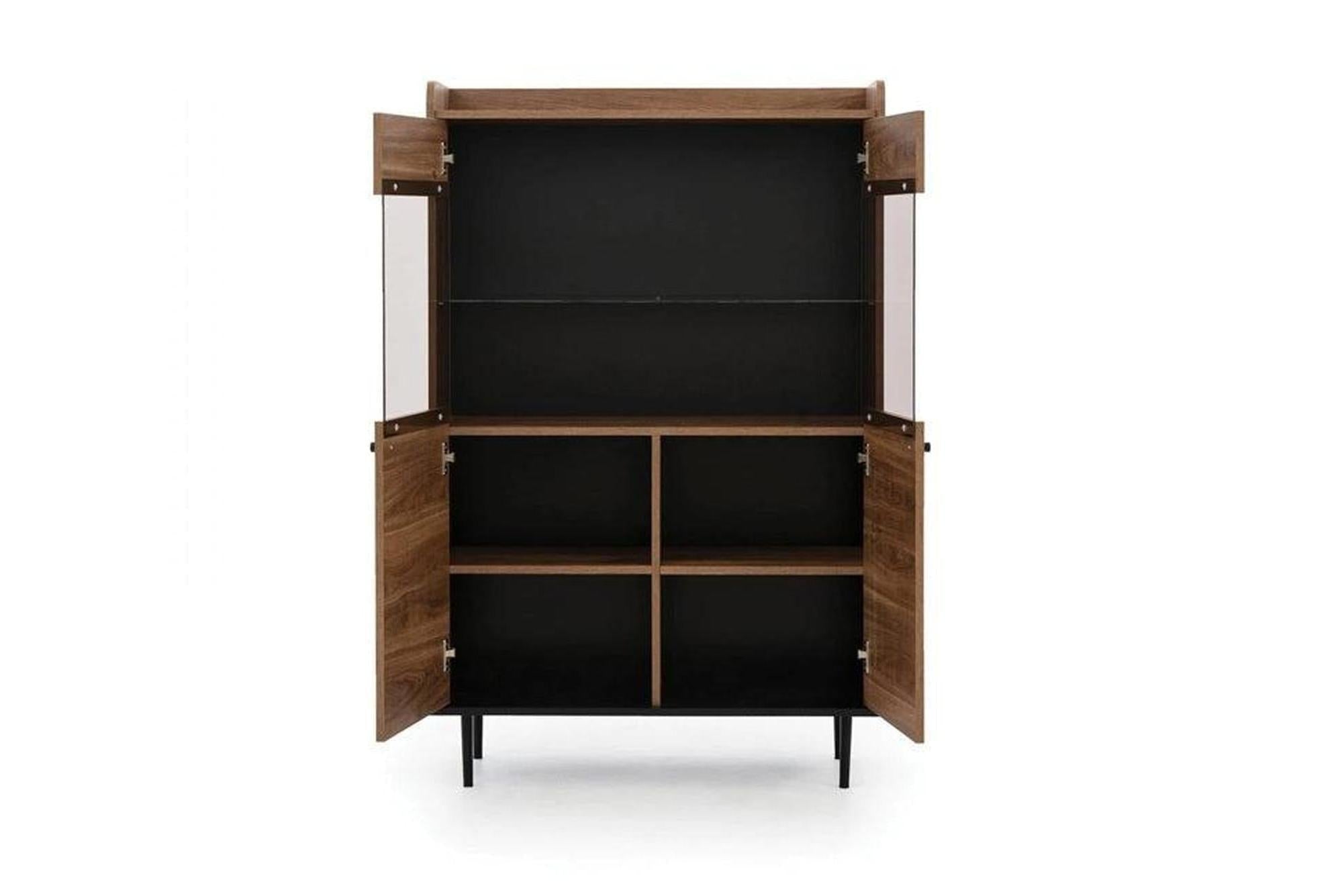 Vasina Wide Display Cabinet