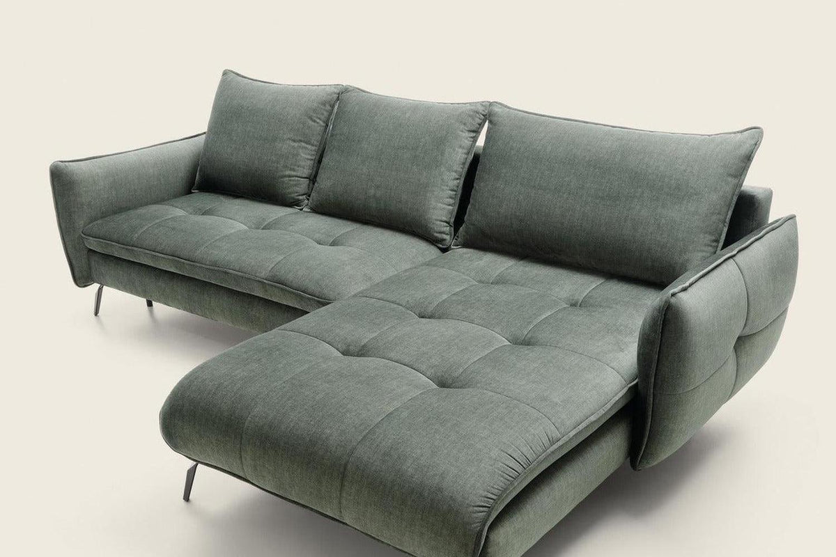 Vigo Corner Sofa Bed With Storage