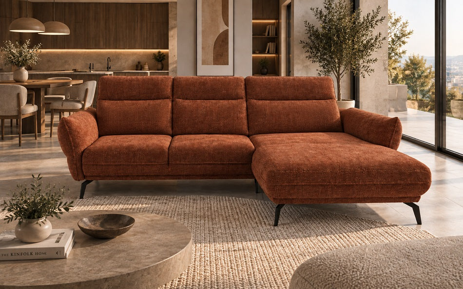 Vini Express Delivery Corner Sofa Euston Rustic