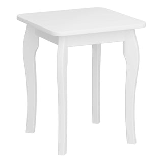 Baroque Stool White - Msofas LTD