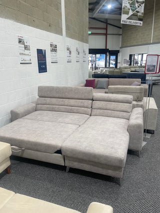 Ex-Display Lugos Corner Sofa Bed with Storage