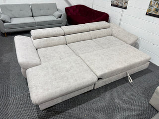 Ex-Display Fabio Corner Sofa Bed Mini Longchair with Storage Zoya 01