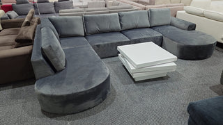 Narożna sofa Tomino w kształcie litery U