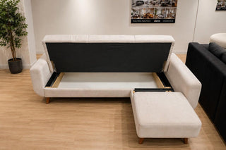 Ex-Display Aramis Corner Sofa Bed With Storage Milton 01