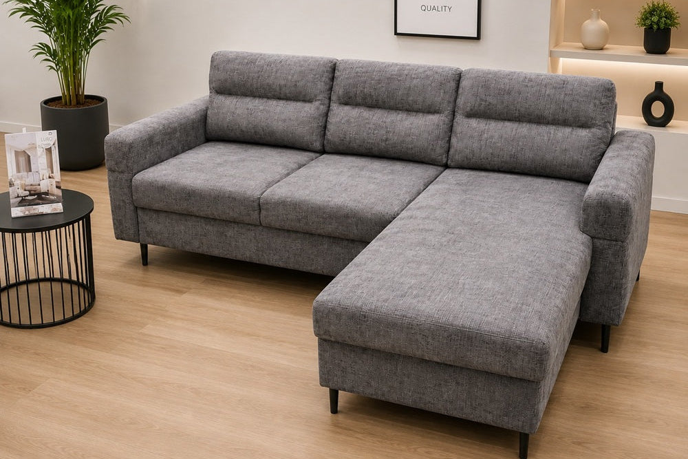 Ex-Display Berne Corner Sofa Bed With Storage Sierra 751