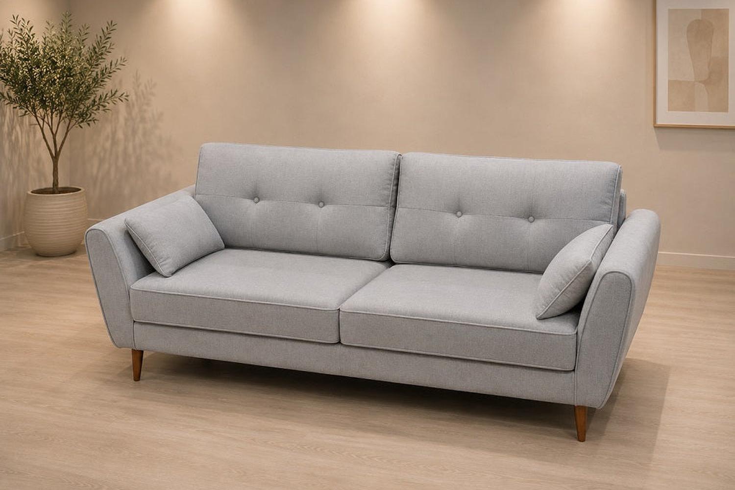 Ex-Display Candy 3 Seater Sofa Bed With Storage - Sofia Easy Clean