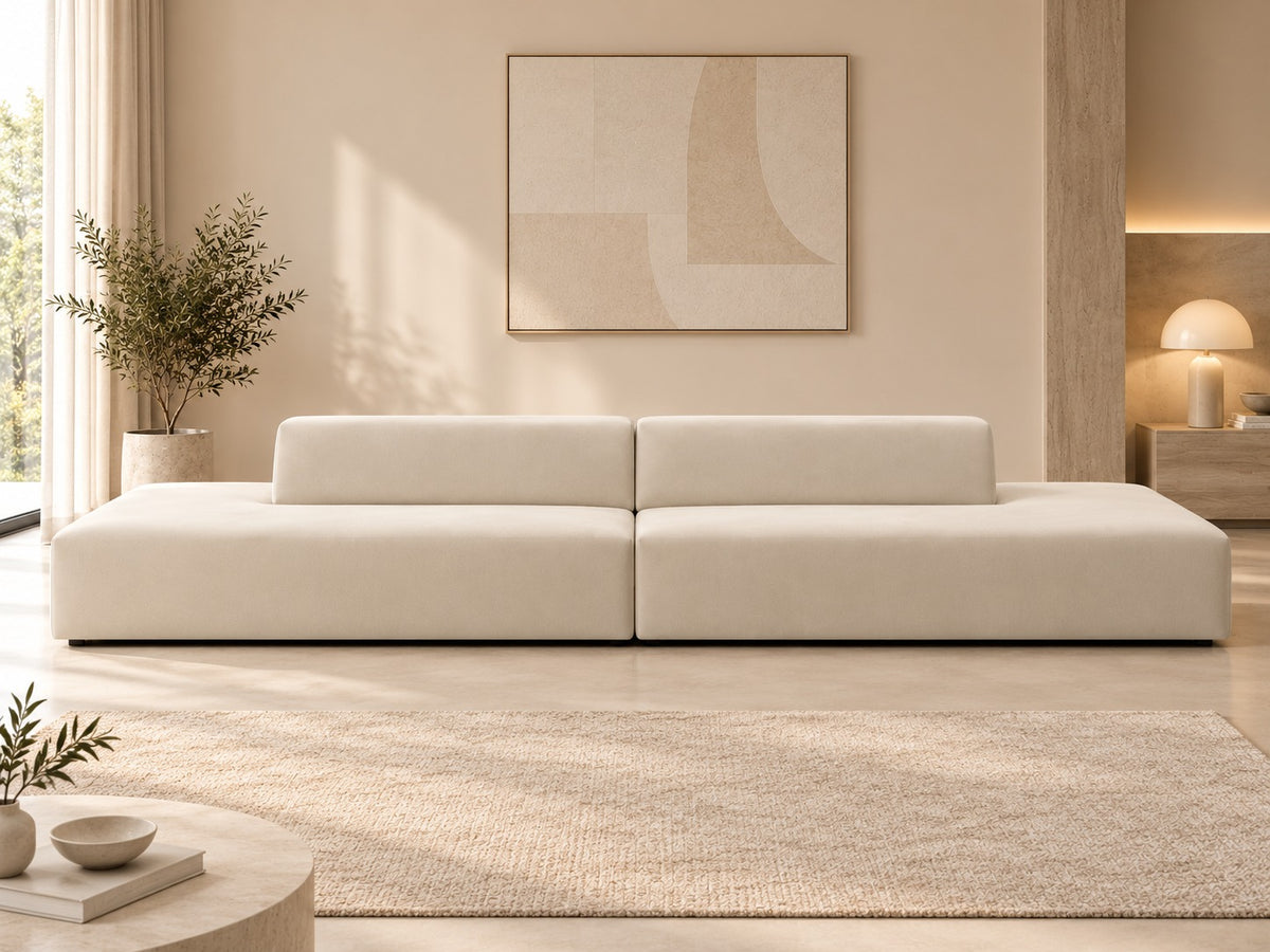 Ex-Display Zeus III 3 Seater Sofa Malia Cream