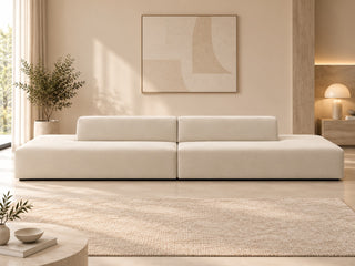 Ex-Display Zeus III 3 Seater Sofa Malia Cream