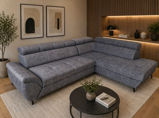 Mario Corner Sofa Bed With Storage Zoya 10 Clearance