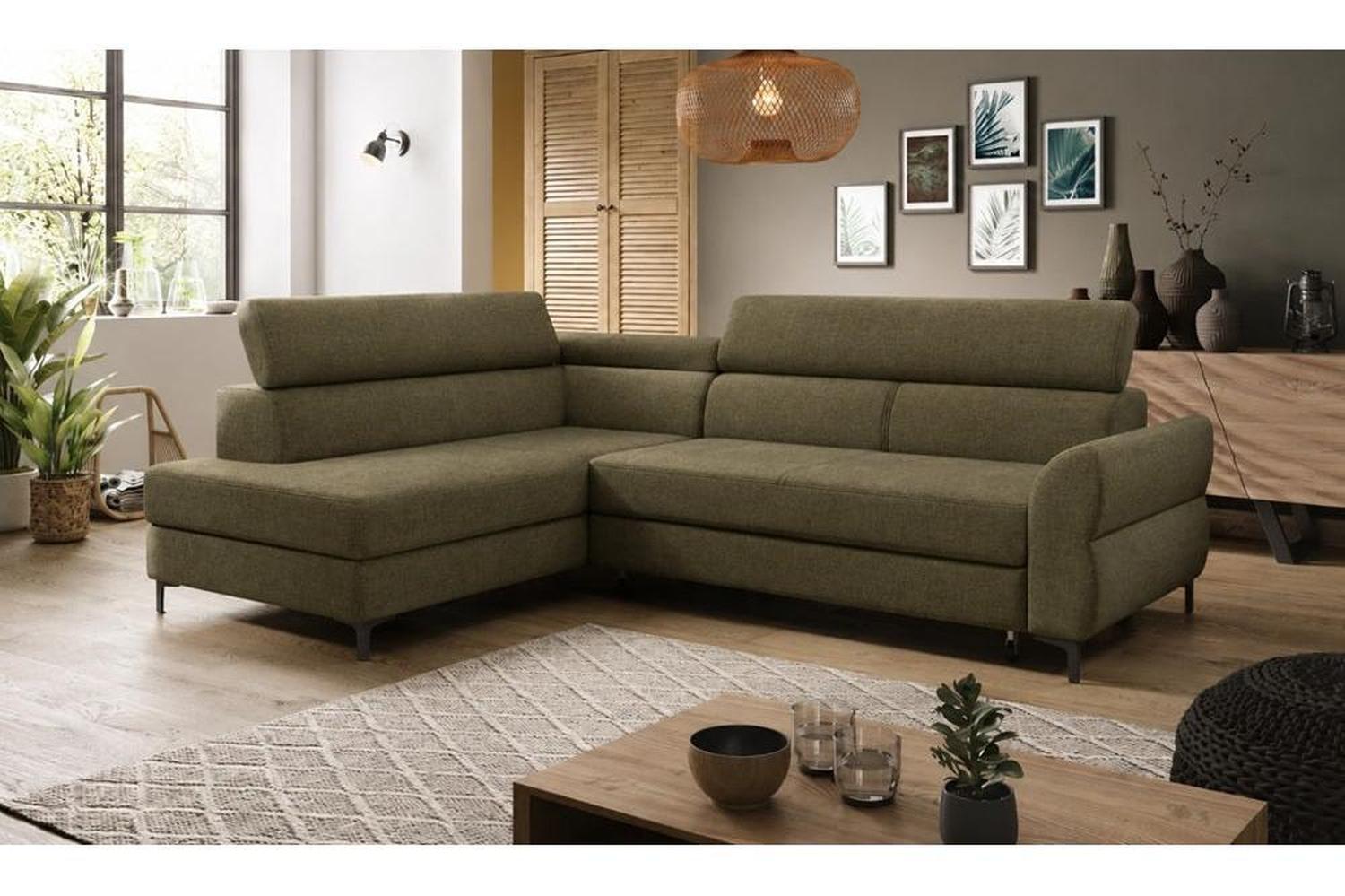 Remo Express Delivery Corner Sofa Bed With Storage Monolith 38