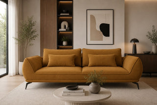 Cavo 3 Seater Sofa Bed Kronos 01 DIJON Clearance