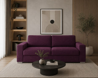 Ex-Display Chantal Sofa Malta Plum