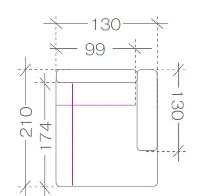 Zeus Collection - Module OBP XL dimensions