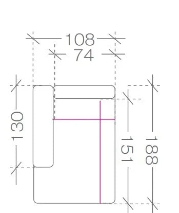 Zeus Collection - Module OSBL With Storage dimensions