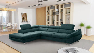 Fabio Corner Sofa Bed Zoya 06 Fast Delivery - Msofas LTD