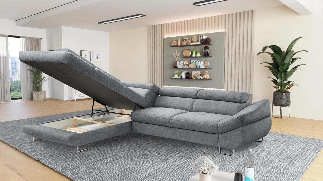 Fabio Corner Sofa Bed Zoya 10 Fast Delivery