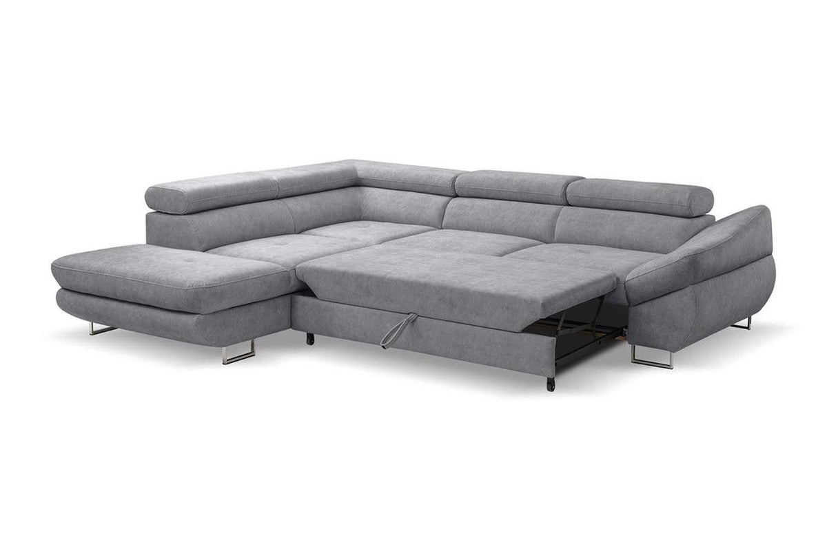 Fabio Express Delivery Corner Sofa Bed With Storage Zoya 11