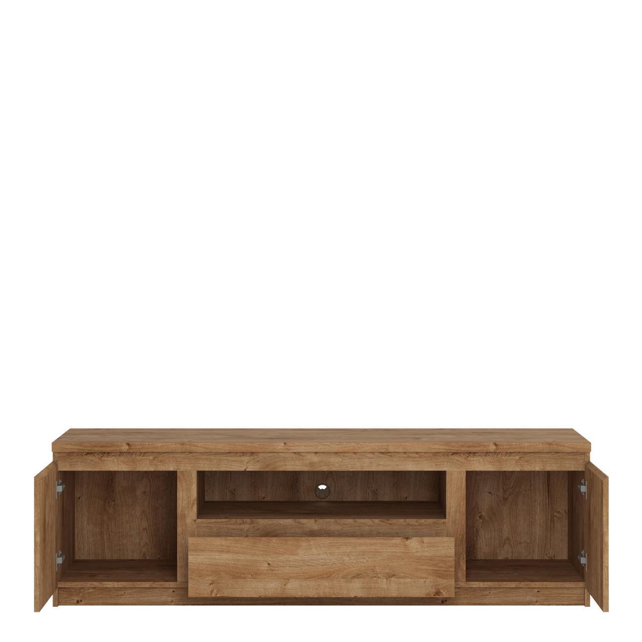 Fribo 2 Door 1 Drawer TV cabinet in Oak 166 