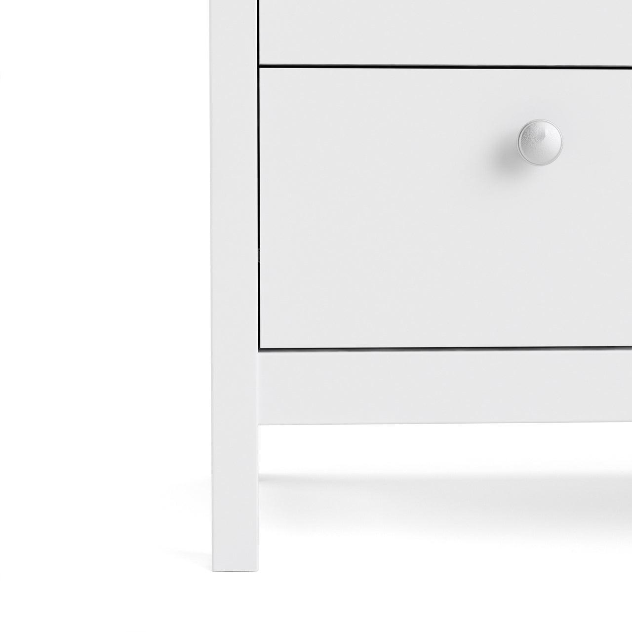 Madrid Chest 3 Drawers in White