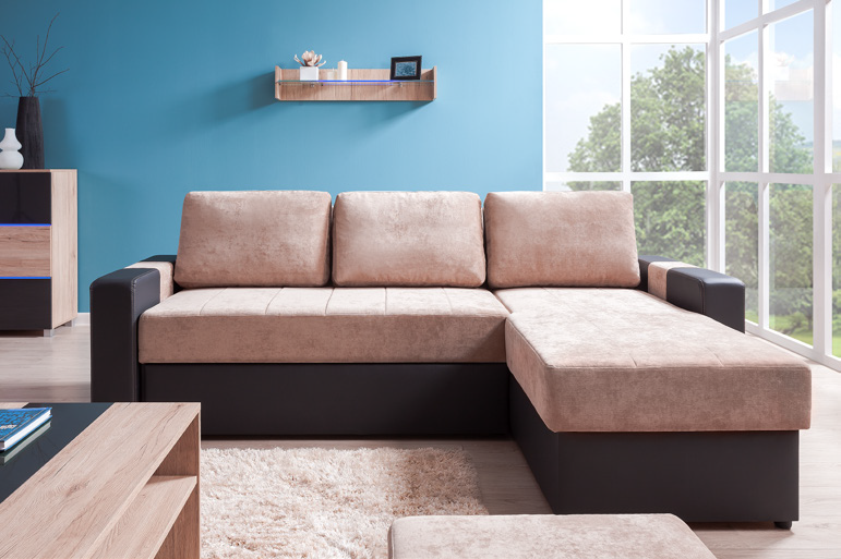 Adel Corner Sofa Bed