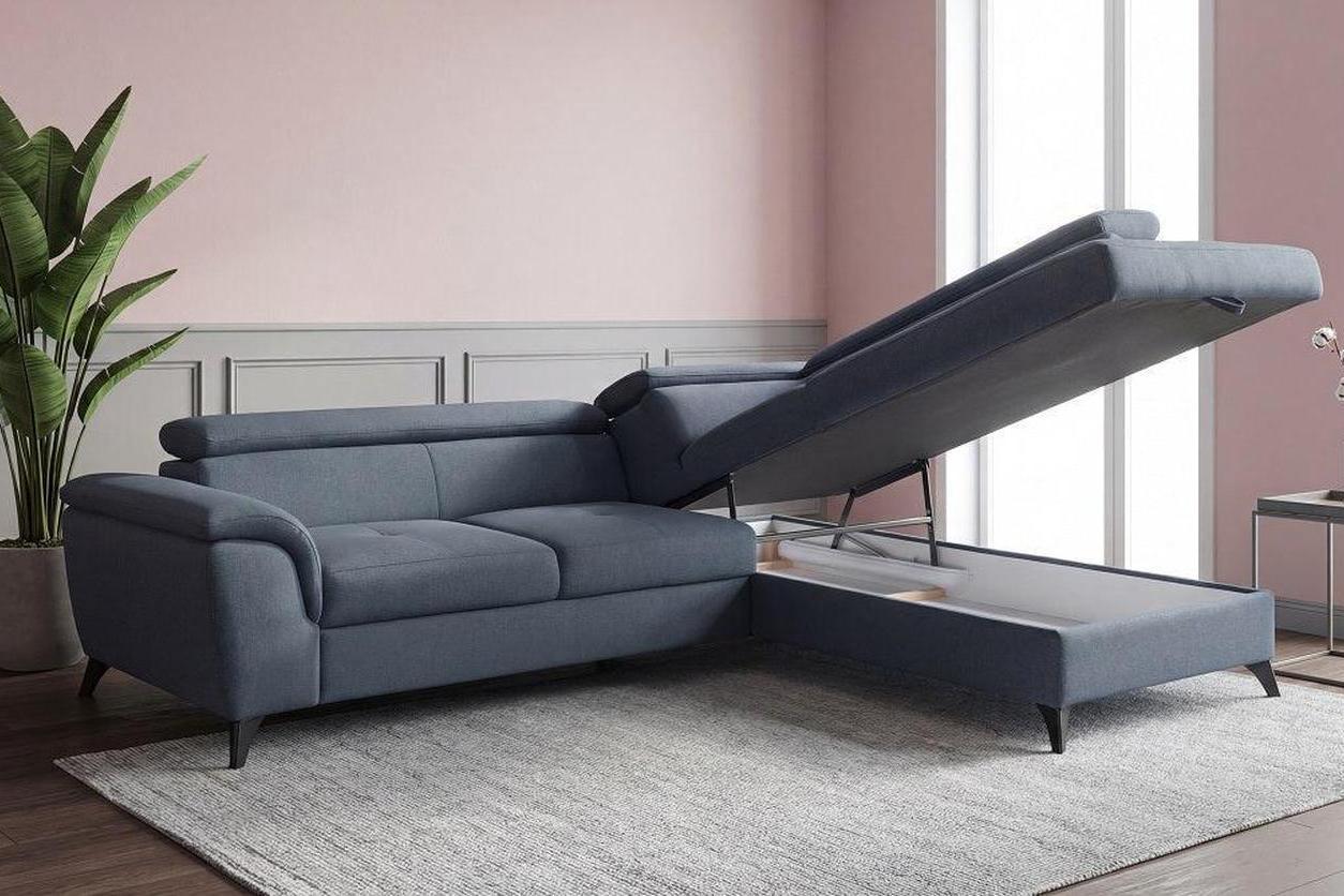 Aldeia Corner Sofa Bed With Storage