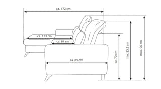 Alta Corner Sofa Bed - Msofas LTD