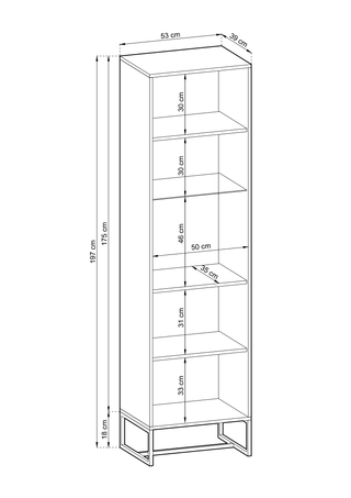 Amber Glass Cabinet - Msofas LTD