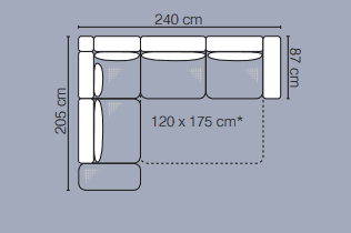 Amigo I Corner Sofa Bed - Msofas LTD