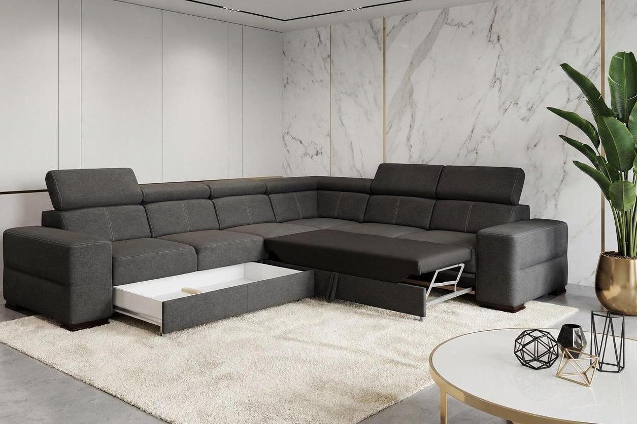 Apollo Pr2 Corner Sofa Bed With Storage