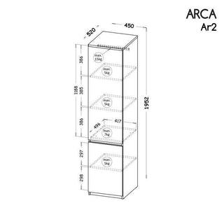 Arca Cabinet 45 - Msofas LTD