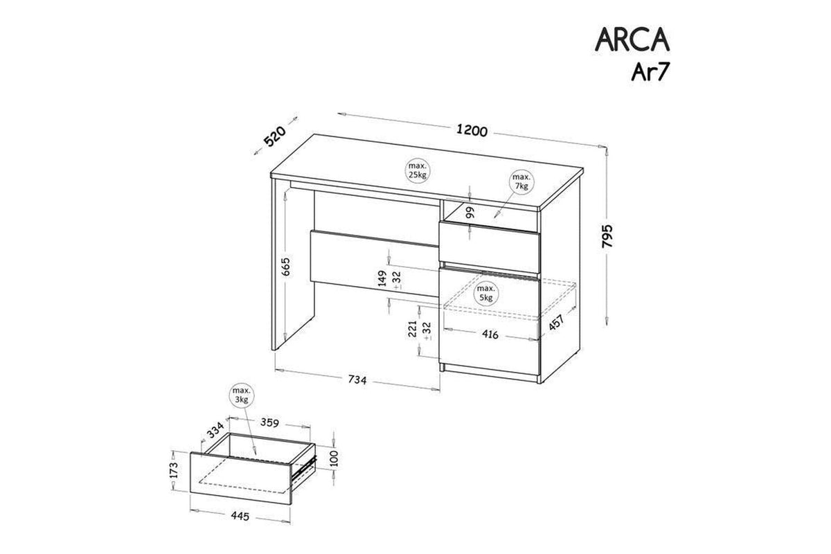 Arca Desk 120