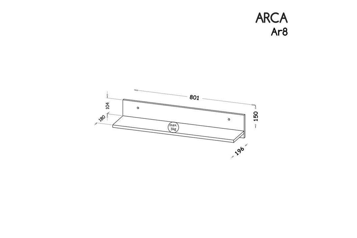 Arca Wall Shelf