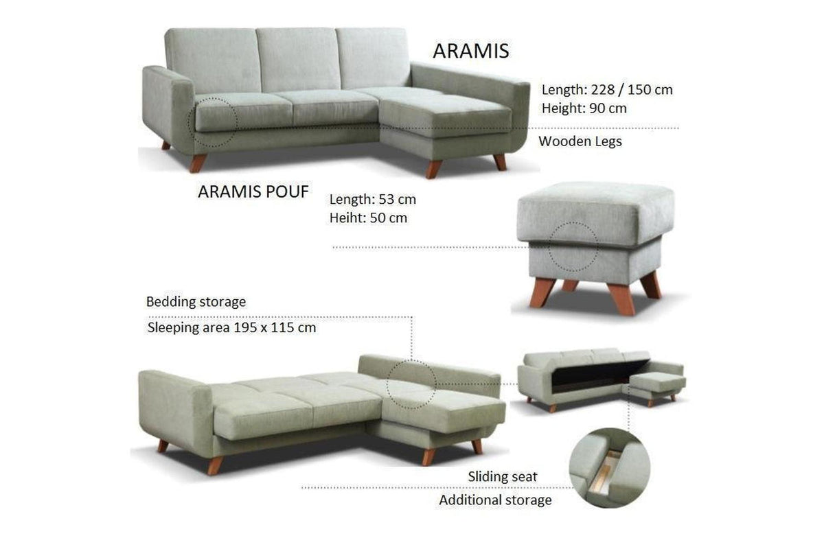 Aramis Footstool