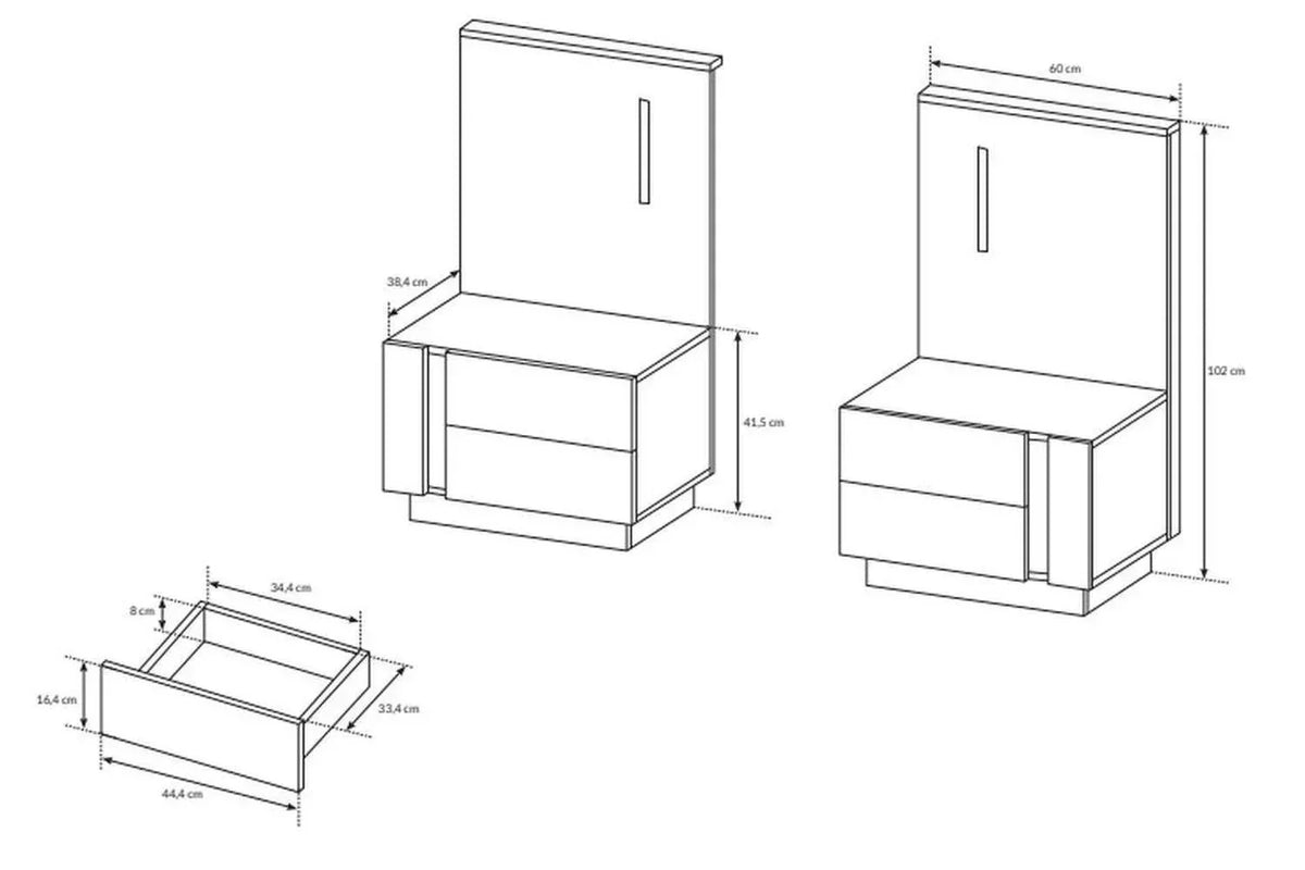 Arco Bedside Tables