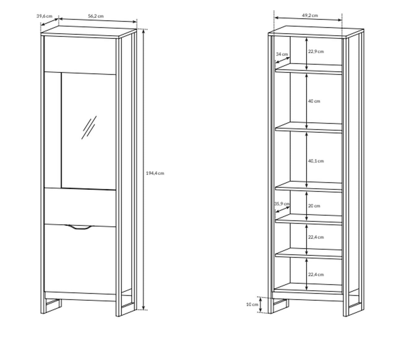 Arden Tall Cabinet