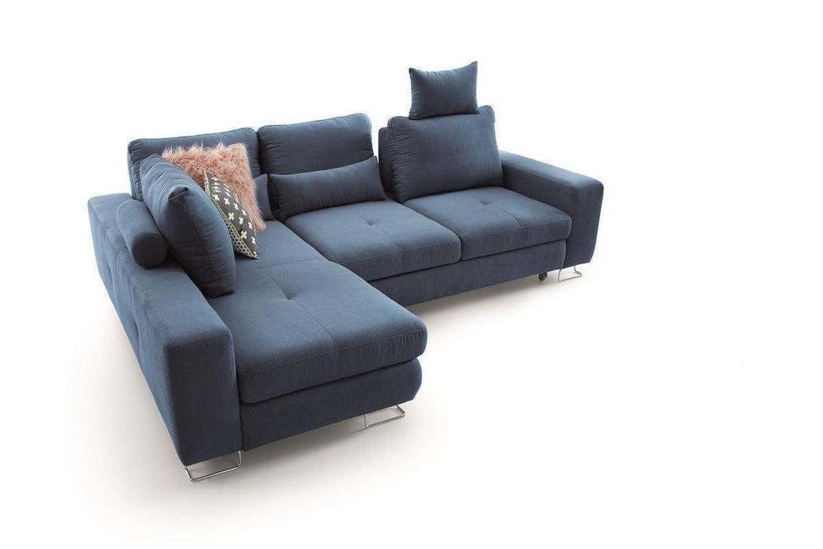 Asti Corner Sofa Bed With Storage Graceland Graphite Clearance
