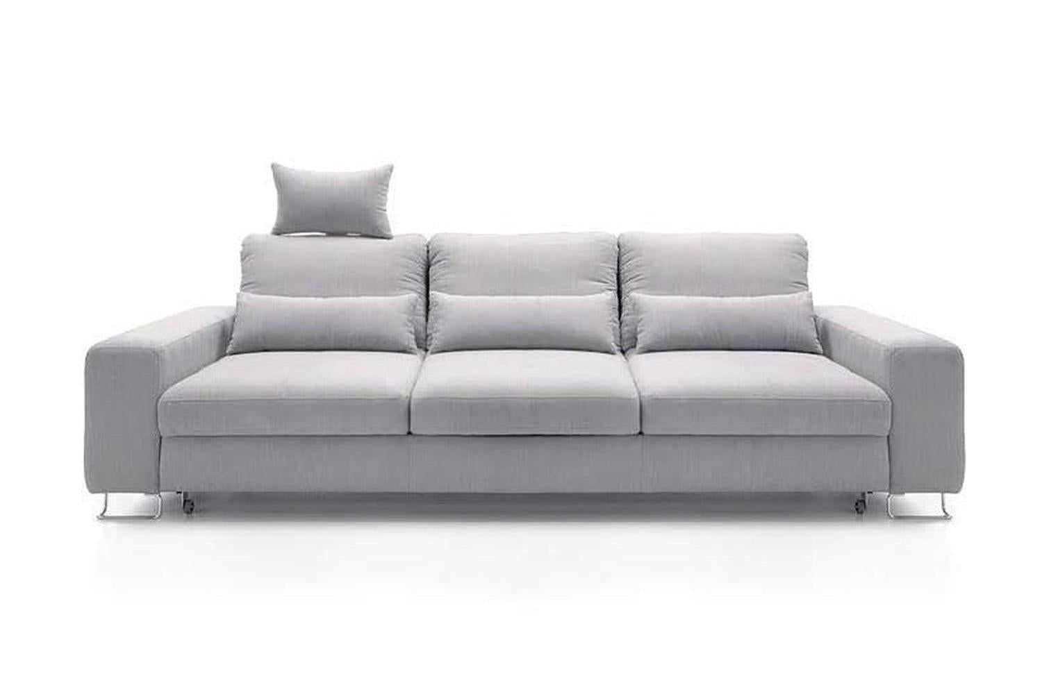Asti 3 Seater Sofa Bed Monolith 85 Clearance
