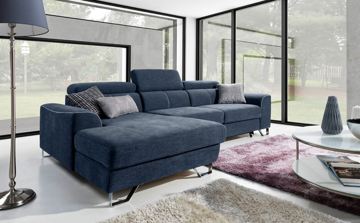 Asto Corner Sofa Bed Fast Delivery