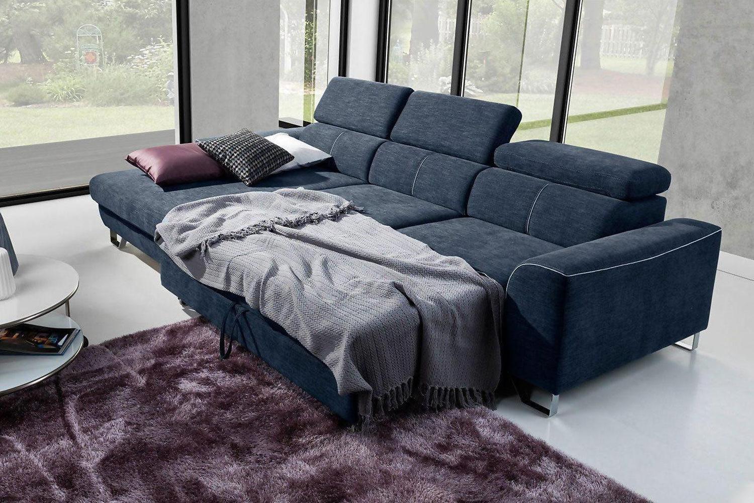 Asto Express Delivery Corner Sofa Bed With Storage