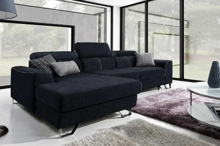 Asto Express Delivery Corner Sofa Bed Esperta 16/ Cayenne 1115