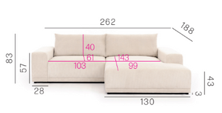 Atella Corner Sofa