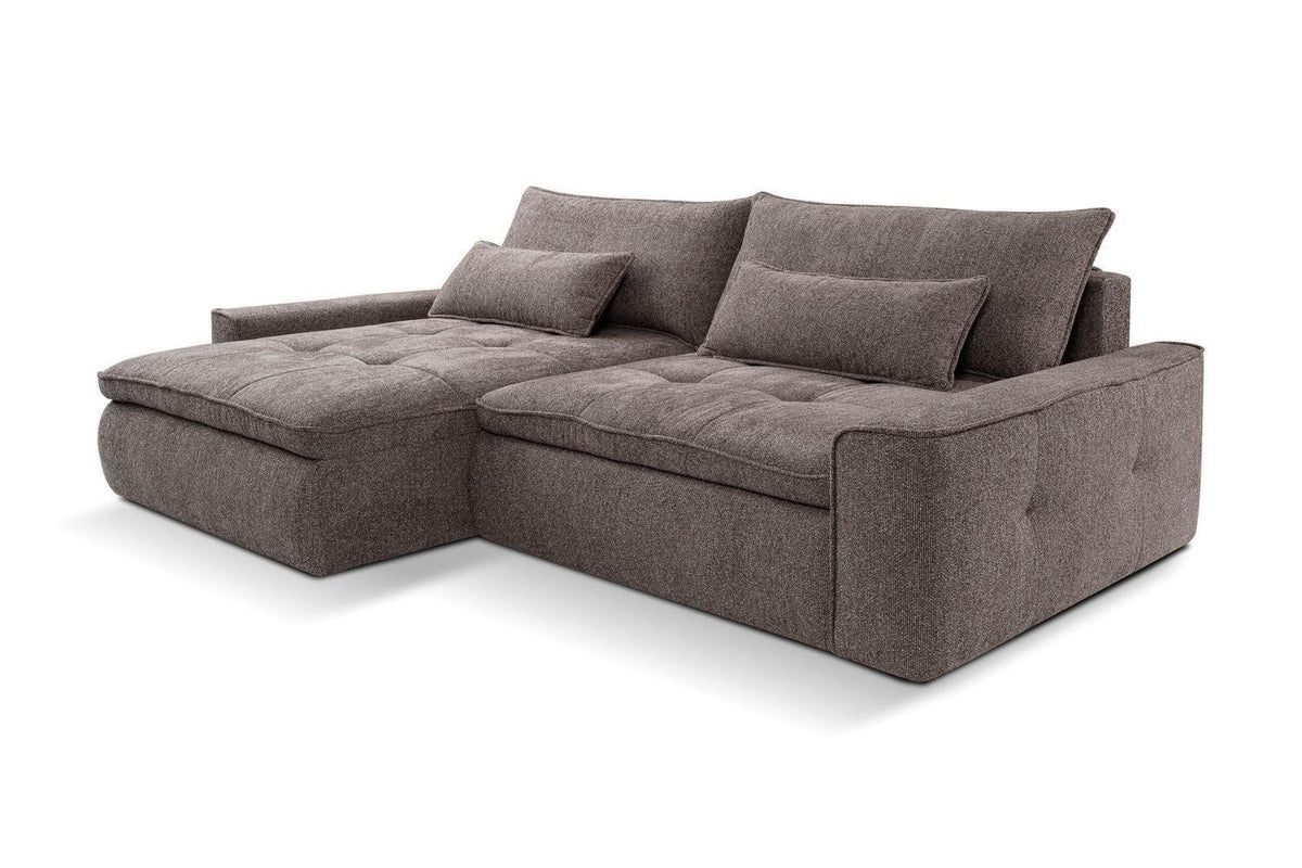 Athos Corner Sofa Bed With Storage
